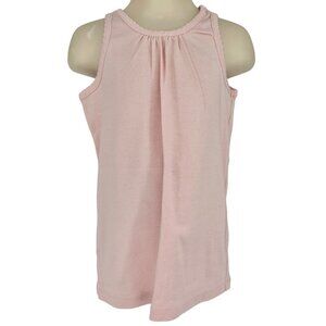 Hanna Andersson Girls Size 5 Tank Top Pink Pima Cotton